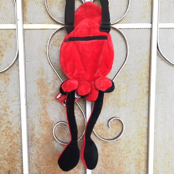 NWT Limited Edition Squibz Red Angry Squid Bag - Picture 3 of 5